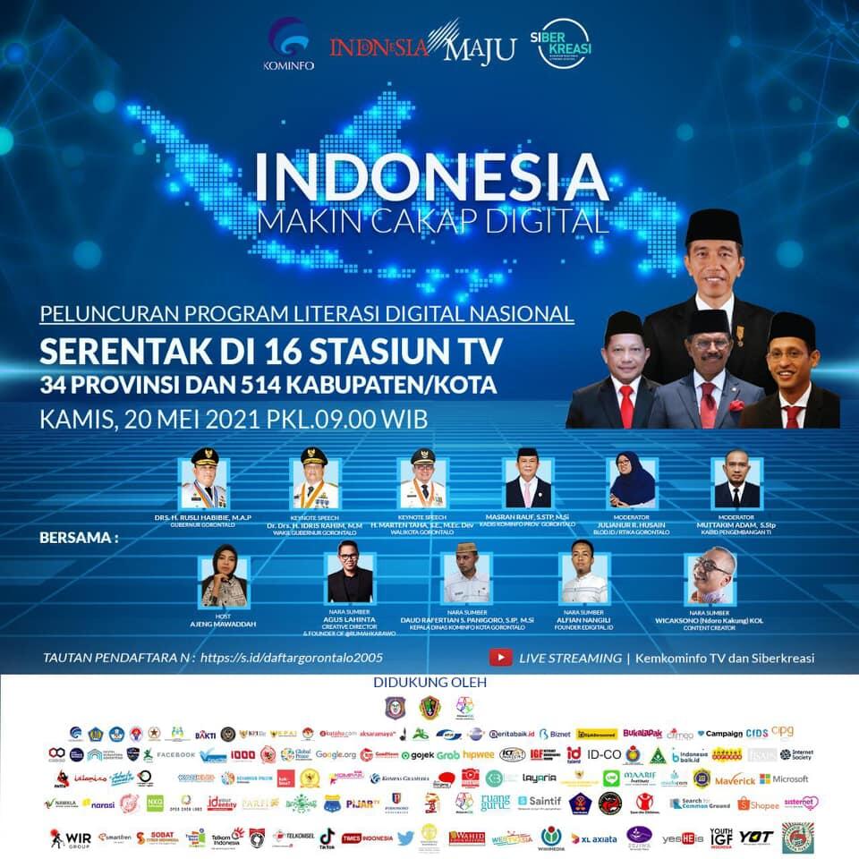 Alfian Nangili Jadi Pemateri Nasional di Membawakan Materi Blogging di Acara Kominfo RI