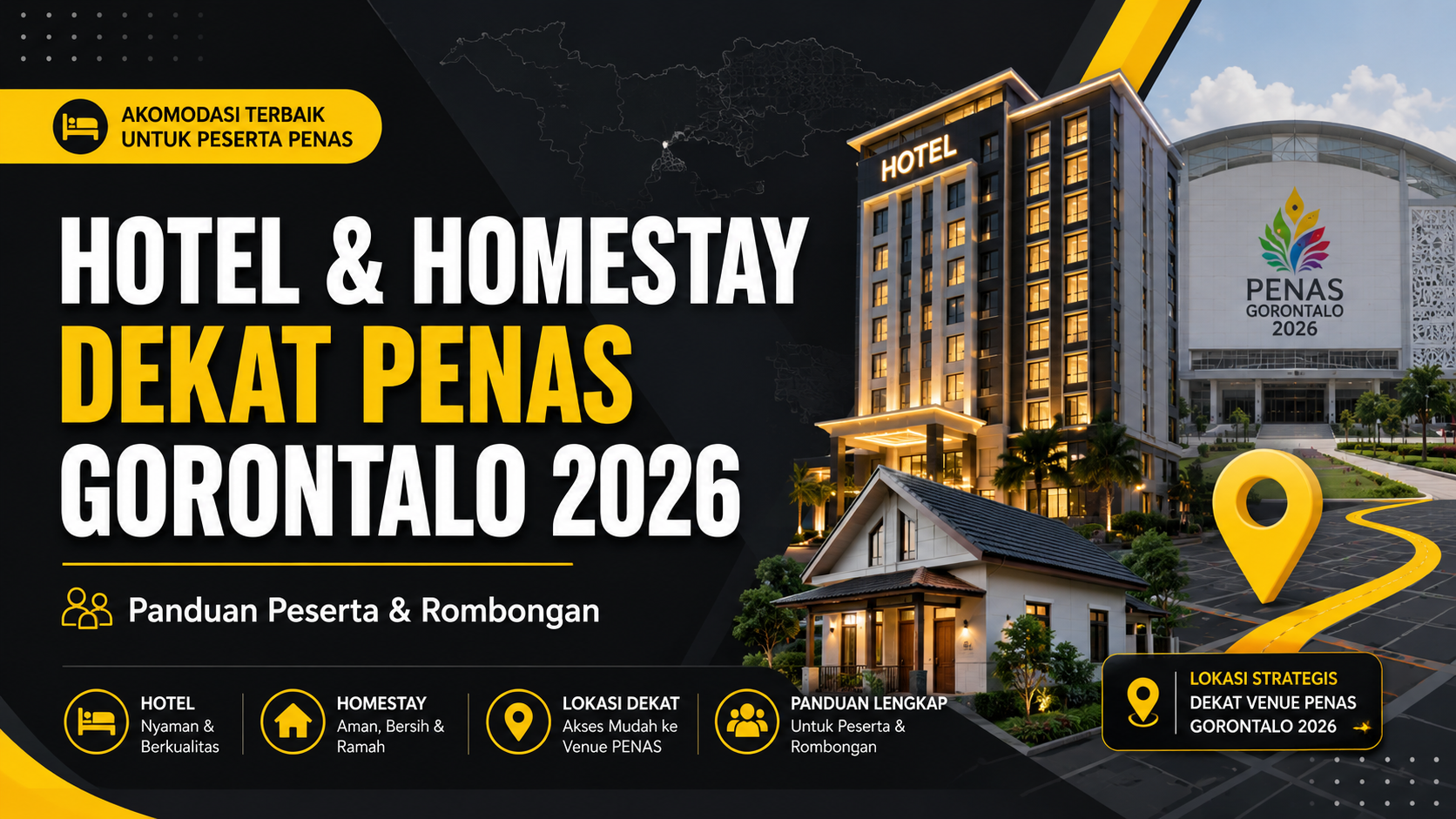 Hotel & Homestay PENAS Gorontalo 2026