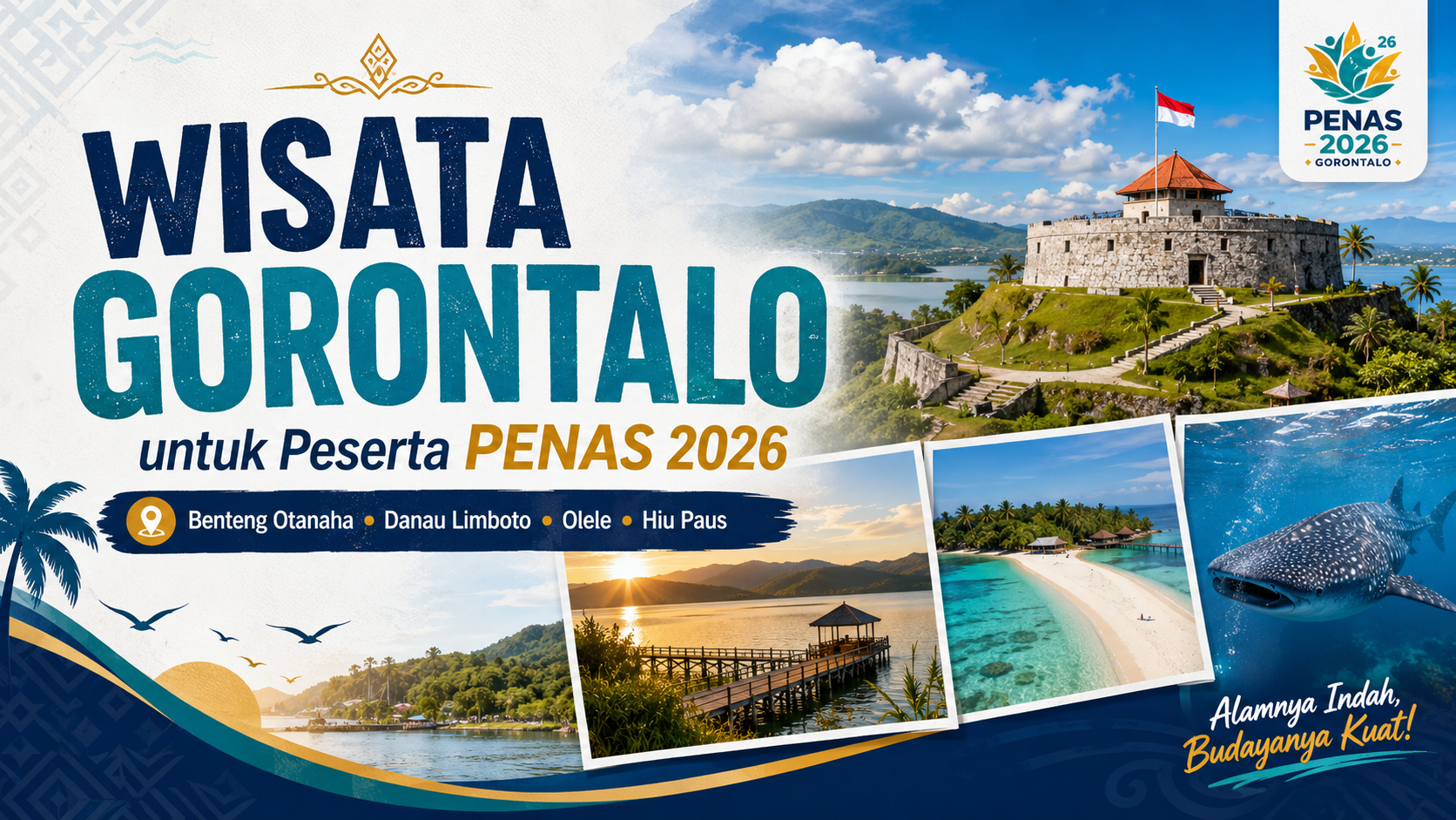 WISATA GORONTALO untuk peserta penas