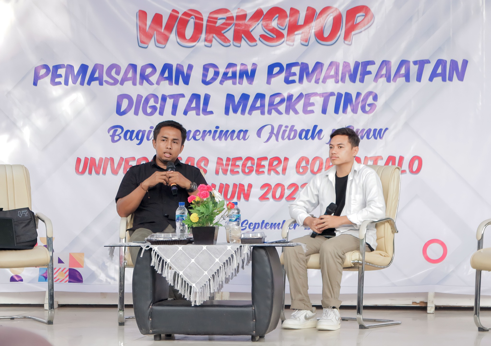 workshop digital marketing di universitas gorontalo alfian nangili jadi pemateri